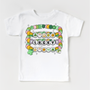 St. Patrick's Day Friendship Bracelet Shirt - Girls Lucky Tee by Madi Moosh