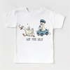 Got Too Silly Goose Shirt - Funny Kids Tee by Madi Moosh