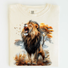 Retro Lion King Of The Jungle Shirt - Printed On Comfort Colors by Madi Moosh