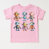 Cute Retro Robot Shirt - Kids Robot Shirt by Madi Moosh