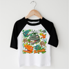 Retro Dinosaur T-Rex Shirt - Kids Dinosaur Shirt by Madi Moosh