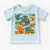 Retro Dinosaur T-Rex Shirt - Kids Dinosaur Shirt by Madi Moosh