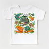 Retro Dinosaur T-Rex Shirt - Kids Dinosaur Shirt by Madi Moosh