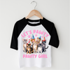 Let's Pawty Pawty Girl Cat Birthday Shirt - Kids Cat Tee by Madi Moosh