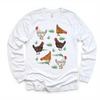 Cute Retro Chicken Farm Shirt - Chicken Tee by Madi Moosh