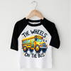 The Wheels On The Bus School Shirt - Kids School Tee by Madi Moosh