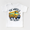 The Wheels On The Bus School Shirt - Kids School Tee by Madi Moosh