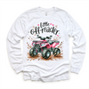 Girls Little Off Roader 4 Wheeler Shirt - Girls Four Wheeler Tee by Madi Moosh
