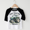 Tiny Tractor Driver Farm Shirt - Little Farmer Tee by Madi Moosh