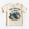 Tiny Tractor Driver Farm Shirt - Little Farmer Tee by Madi Moosh