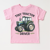 Tiny Tractor Driver Farm Shirt - Little Farmer Tee by Madi Moosh