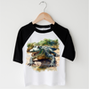 Retro Zoo Alligator Shirt - Crocodile Tee by Madi Moosh