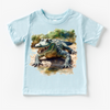 Retro Zoo Alligator Shirt - Crocodile Tee by Madi Moosh
