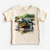 Retro Zoo Alligator Shirt - Crocodile Tee by Madi Moosh