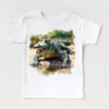 Retro Zoo Alligator Shirt - Crocodile Tee by Madi Moosh