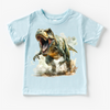 Retro T-REX Dinosaur Shirt - Dinosaur T-Rex Tee by Madi Moosh