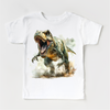 Retro T-REX Dinosaur Shirt - Dinosaur T-Rex Tee by Madi Moosh