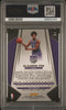 Graded 2017 Panini Prizm De'Aaron Fox #24 Rookie RC Basketball Card PSA 10 Gem Mint