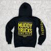 Muddy Trucks Zero Fucks Hoodie by Luckless Outfitters
