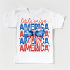 Little Miss America 4th Of July Shirt - Independence Day Tee by Madi Moosh