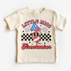 Little Miss Firecracker 4th Of July Shirt - Independence Day Tee by Madi Moosh