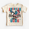 American Dude Bold Eagle 4th Of July Shirt - Independence Day Tee by Madi Moosh