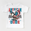American Dude Bold Eagle 4th Of July Shirt - Independence Day Tee by Madi Moosh