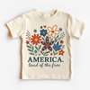 American Land Of The Free 4th Of July Shirt - Independence Day Tee by Madi Moosh