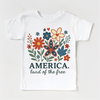 American Land Of The Free 4th Of July Shirt - Independence Day Tee by Madi Moosh
