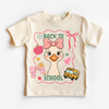 Girls Goose Back To School Shirt - Cute Back To School Tee by Madi Moosh