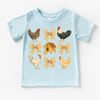 Chicken Coop Farm Shirt - Cute Chicken Tee by Madi Moosh