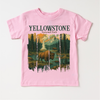 Yellowstone Natural Park Shirt - Adventure Buffalo Tee by Madi Moosh