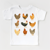 Chicken Rooster Farm Shirt - Country Chicken Tee by Madi Moosh