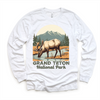 Grand Teton National Park Shirt - Outdoor Camping Tee by Madi Moosh