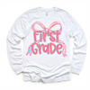 Girls 1st Grade Bow Back To School Shirt - First Day Of School Tee by Madi Moosh