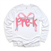 Girls Pre-K Bow Back To School Shirt - First Day Of School Tee by Madi Moosh