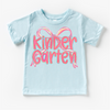Girls Kindergarten Bow Back To School Shirt - First Day Of School Tee by Madi Moosh