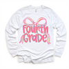 Girls Fourth Bow Back To School Shirt - First Day Of School Tee by Madi Moosh