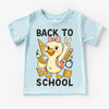 Girls Back To School Goose Shirt - Cute Back To School Tee by Madi Moosh