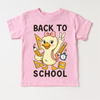 Girls Back To School Goose Shirt - Cute Back To School Tee by Madi Moosh