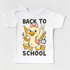 Girls Back To School Goose Shirt - Cute Back To School Tee by Madi Moosh