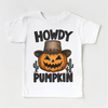 Howdy Pumpkin Western Halloween Shirt - Halloween Tee by Madi Moosh