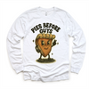 Pies Before Guys Thanksgiving Shirt - Thanksgiving Tee by Madi Moosh