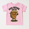 Pies Before Guys Thanksgiving Shirt - Thanksgiving Tee by Madi Moosh