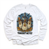 Tonight We Fly Chicken Witch Halloween Shirt - Halloween Tee by Madi Moosh