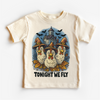Tonight We Fly Chicken Witch Halloween Shirt - Halloween Tee by Madi Moosh