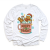 Merry & Bright Gingerbread Man Shirt - Christmas Tee by Madi Moosh