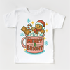 Merry & Bright Gingerbread Man Shirt - Christmas Tee by Madi Moosh