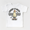 Retro Creep It Reel Skater Halloween Shirt - Halloween Tee by Madi Moosh
