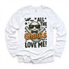 All The Ghouls Love Me Halloween Shirt - Halloween Tee by Madi Moosh